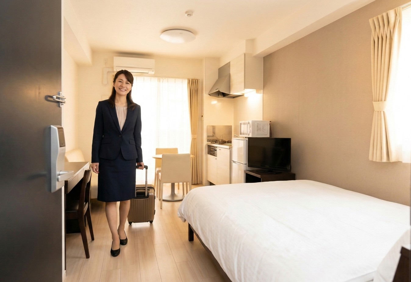 🚀 急な出張・トラブルでも安心！マンスリーマンションに即日入居するための「3つの必須条件」